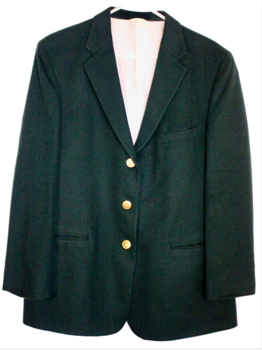 Vintage Pietrafesa Studio 121 Green 100% Camel Hair Blazer Women's 14 USA EUC
